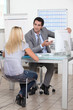 canvas print picture - Meeting with the director