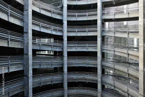 Photo: parking garage parking garage