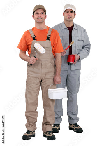 Photo: two house painters two house painters