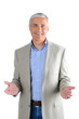 Casual Businessman Gesture Both Hands Casual Businessman Gesture Both Hands