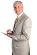 Businessman with Tablet Computer Businessman with Tablet Computer