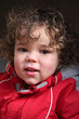 Kid wearing coat outdoors