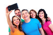 Group of happy people.