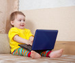 little girl sitting with laptop little girl sitting with laptop