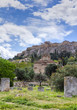Church of the Holy Apostles, Acropolis in background, Greece
