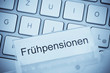 Aktenmappe zum Thema: Frühpensionen