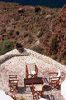 Santorini village terasse by the sea Santorini village terasse by the sea
