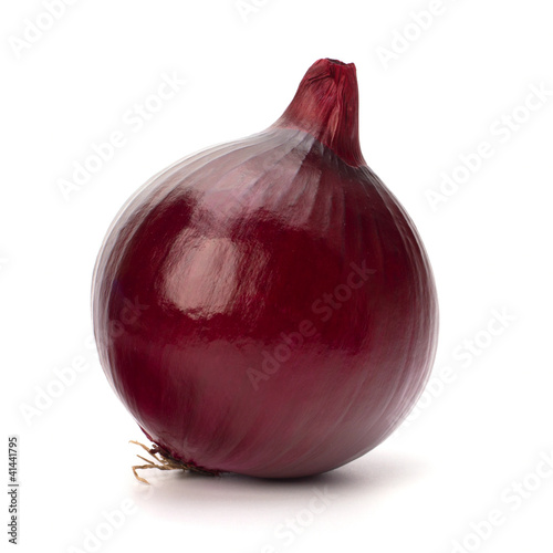 Photo: Red onion tuber Red onion tuber