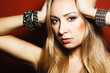 Fashion photo of young sensual woman Fashion photo of young sensual woman