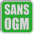 Sticker grün rel SANS OGM