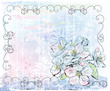 sketch of apple tree in bloom
