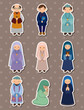 cartoon priest and nun