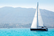 sailboats sailing in mediterranean sea sailboats sailing in mediterranean sea