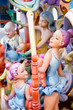 Fallas fest figures on Valencia province