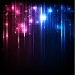 Vector: Vector background with bright magic lights and stars Vector background with bright magic lights and stars