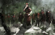 canvas print picture - winter war