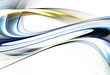 Awesome fractal blue and gold waves Awesome fractal blue and gold waves