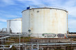 Abandoned oil tanks in Laajasalo, Finland