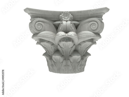 Illustration: Capitello colonne, ordini e stili Capitello colonne, ordini e stili