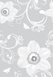 Decorative background with daffodils