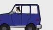 Exhaust Fumes From Moving Vehicle Exhaust Fumes From Moving Vehicle