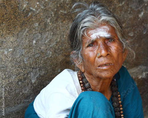 Photo: Aged indian lady Aged indian lady