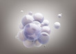Vector soap bubbles, you can change colors
