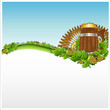 mugl beer background banner hop grain mugl beer background banner hop grain