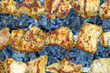 Shashlik is preparated on barbecue