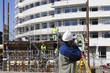 construction engineer and workers