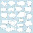 Vector: Speech Balloons Speech Balloons