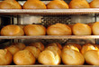 frisch gebackene Brötchen