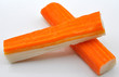 A fényképek részletei bâtonnets de surimi