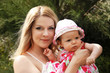 mother with baby