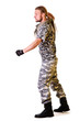 Photo: soldier in camouflage uniform soldier in camouflage uniform