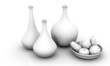 Still Life with vases and fruits