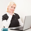 Businesswoman at work