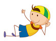 Simple child cartoon