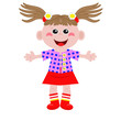 Little girl.