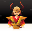 Samurai doll
