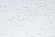 water drops on grey background