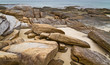 Rocks on the beach