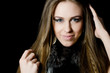 Portrait of the beautiful girl- Creative make-up