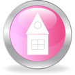 The pink button with a white lodge