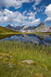 Bergsee in den Alpen