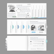 Web site navigation elements with icons: Gallery Image slider