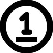 Vector money coin icon isolated
