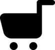 Vector shopping trolley icon