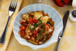 Maltagliati con l'astice Maltagliati with lobster Maltagliati con l'astice Maltagliati with lobster