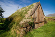 Tiny church with grass roof Tiny church with grass roof